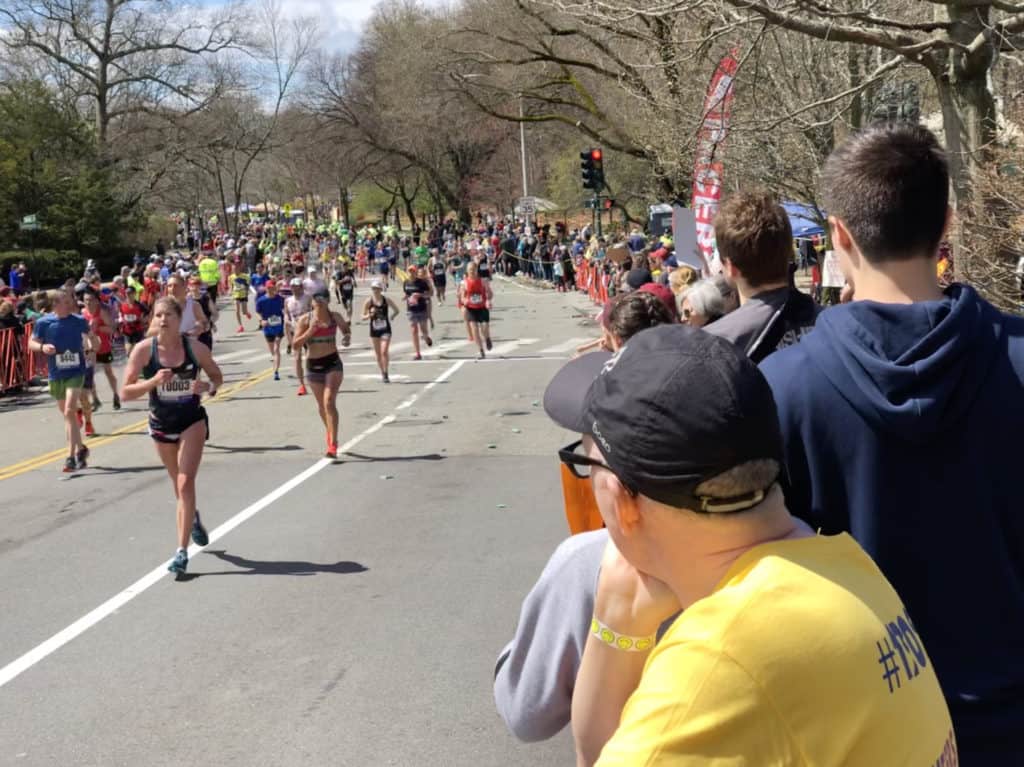 Marathon runners after training with cumulative fatigue.