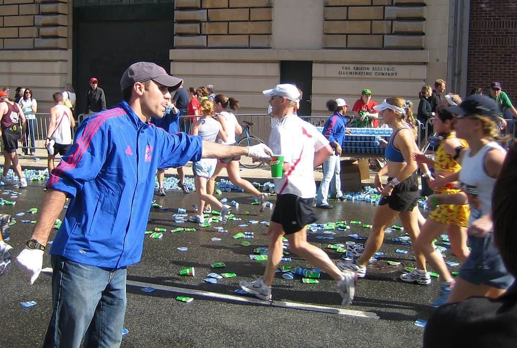 Hyponatremia and Dehydration can be dangerous in marathons.